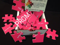 Custom Puzzle - Prom Proposal That Is Unique And Fun. Ask Her Or Him To The Prom With A Promposal Puzzle.